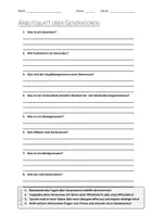 Vorschau - Arbeitsblätter - Lernposter + AB mit Fragen zum Thema "Generator" + Lösungsblatt + Mindmap + Infografik - Seite 1