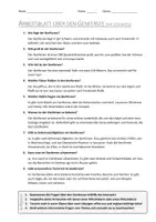 Vorschau - Arbeitsblätter - AB mit Fragen zum Thema "Genfersee" + Lösungsblatt - Seite 1