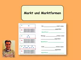 Vorschau - Stundenentwürfe - Markt und Marktformen - Deckblatt