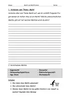 Vorschau - Stundenentwürfe - Markt und Marktformen - Seite 1
