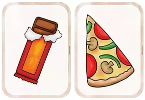 Vorschau - Bildkarten - Bildkarten Fast Food - ungesunde Ernährung - Seite 3