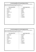 Vorschau - Merkblätter - Formulierungshilfen für Charakterisierungen - Deckblatt