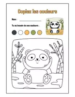 Aperçu - Feuilles d'exercices - Fiches de coloriages avec modèles +21 fiches d'activités - Page 3