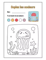 Aperçu - Feuilles d'exercices - Fiches de coloriages avec modèles +21 fiches d'activités - Page 2