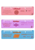Vista previa - Tarjetas / Manipulativos - LLAVERO DE ÁREAS Y PERÍMETROS - página 2