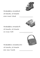 Vorschau - Arbeitsblätter - generatives Schreiben zu einem Gedicht, unbestimmter Artikel Abrakadabra Simsalabu #Demek - Seite 1