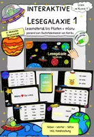 Vorschau - Stationenlernen - Interaktives Lesematerial zu Karibu 1 (Version 2016) zum Buchstabenkanon | Lesetraining & Arbeitsblätter für Klasse 1 - Seite 1