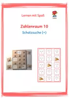 Vorschau - Spiele - ZR 10: Schatzsuche - Addition - Deckblatt