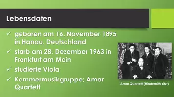 Vorschau - Präsentationen/Tafelbilder - Paul Hindemith (Präsentation und H5P) - Seite 2