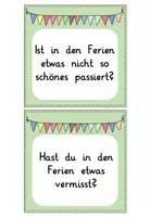 Vorschau - Bildkarten - Ferienerzählkarten - Pocket Cube - Erzählanlass Ferien - Seite 3