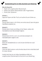 Vorschau - Mal- und Bastelvorlagen - Bastelanleitung zum Muttertag - Seite 2