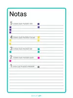 Vista previa - Tarjetas / Manipulativos - CUADERNO PARA VOLVER A LA CALMA - página 3