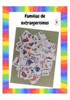 Vista previa - Juegos / Gamificación - Familias de extranjerismos. Los extranjerismos - Portada