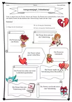 Vorschau - Arbeitsblätter - Autogrammjagd Valentinstag - Sprechen im DaF/DaZ-Unterricht ab A2 Bingo Spiel - Seite 2