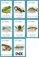 Vorschau - Stationenlernen - Tiere am und im Gewässer - "Ich habe...wer hat...?" - Seite 2