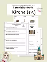 Vorschau - Arbeitsblätter - Kirche im Religionsunterricht - Sparpaket - Seite 1