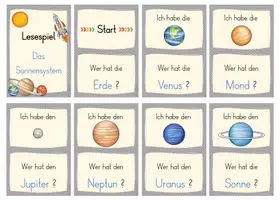 Vorschau - Spiele - Sonnensystem und Planeten: Lesespiel - Seite 2