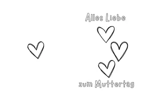Vorschau - Mal- und Bastelvorlagen - Materialpaket zum Muttertag - Seite 3