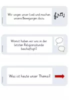 Vorschau - Bildkarten - Moderationsfächer für den Religionsunterricht - Seite 2