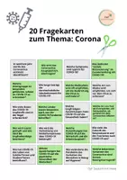 Vorschau - Unterrichtsreihen - COVID19 Lernpaket mit 20 Fragen zum Corona-Virus - Seite 1