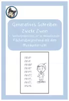 Vorschau - Arbeitsblätter - generatives Schreiben zum Rap "Zwicke zwein" zum Erlernen der Wechselpräposition "in" - Deckblatt