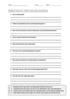 Vorschau - Arbeitsblätter - AB mit Fragen zum Thema "Glücksspiel" + Lösungsblatt + Infografik - Deckblatt