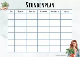 Vorschau - Anderer Materialtyp - Stundenplan zum Selbstgestalten - Seite 3