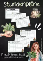 Vorschau - Anderer Materialtyp - Stundenplan zum Selbstgestalten - Deckblatt