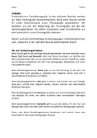 Vorschau - Stundenentwürfe - Tanzen Unterrichtsreihe: Erstellen einer eigenen Choreografie anhand der Gestaltungskriterien nach Rudolf von Laban. - Seite 1