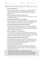 Vorschau - Arbeitsblätter - Lernplakat + AB mit Fragen zum Thema "Jeremias Gotthelf" + Lösungsblatt + Infografik - Seite 3