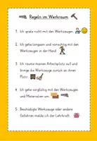 Vorschau - Poster - Regeln im Werkraum - Poster und Kärtchen - Seite 1