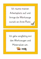 Vorschau - Poster - Regeln im Werkraum - Poster und Kärtchen - Seite 3
