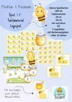 Vorschau - Spiele - Mathe 1.Klasse, Rechnen, Lernspiel - Deckblatt