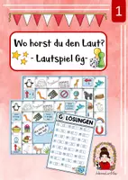 Vorschau - Spiele - Laut-/Buchstabenspiel (Gg) - Deckblatt