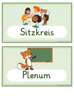 Vorschau - Präsentationen/Tafelbilder - Sozialformen Visualisierung Fuchsklasse Karten - Seite 3