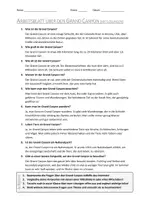 Vorschau - Arbeitsblätter - AB mit Fragen zum Thema "Grand Canyon" + Lösungsblatt + Mindmap + Infografik - Seite 3