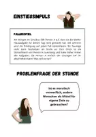 Vorschau - Arbeitsblätter - Immanuel Kant - Selbstzweckformel des Kategorischen Imperativs (7) - Seite 3