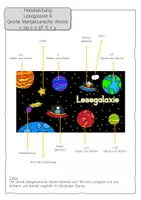 Vorschau - Stationenlernen - Interaktives Lesespiel, passend zu Karibu 1 - Interaktive Lesegalaxie 6 - in österr. Fibelschrift - Seite 3