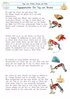 Vorschau - Bildkarten - Strand Meer Yogageschichte Ein Tag am Strand - Seite 1