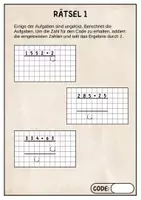 Vorschau - Arbeitsblätter - Escape Room: schriftliche Multiplikation (4. - 5. Klasse) - Seite 2