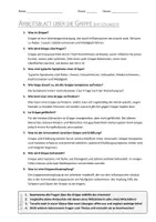 Vorschau - Arbeitsblätter - AB mit Fragen zum Thema "Grippe" + Lösungsblatt + Infografik - Seite 2