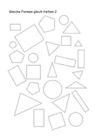 Vorschau - Arbeitsblätter - Geometrie Anfangsunterricht - Formen erkennen - Seite 2