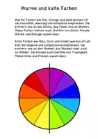 Vorschau - Stundenentwürfe - Warme und Kalte Farben im Sommer - Farbenlehre Kunst - Seite 2