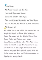 Vorschau - Arbeitsblätter - Lesezettel R, r fünfachfachdifferenziert - Seite 3