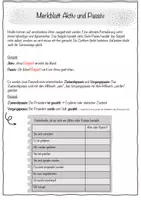 Vorschau - Stundenentwürfe - Deutsch - Übungen Aktiv & Passiv (Kl. 6-8) - Seite 2