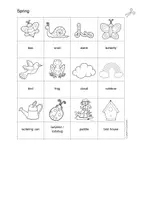 Vorschau - Fördermaterial/Inklusion - Englisch/ Deutsch/ DaZ - Frühling / Frühblüher - spring / spring flowers - Bildkarten/ flashcards - Seite 3