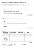 Vorschau - Test - Test / kurze Klassenarbeit zum Thema Wortarten (5./6. Klasse Deutschunterricht) - Seite 1
