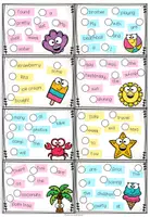 Vorschau - Aufgabenkarten - SUMMER - Jumbled Sentences (Task Cards / Aufgabenkarten) - Seite 3
