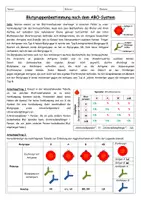 Vorschau - Stundenentwürfe - Blutgruppen / AB0-System - Unterrichtsmaterial mit Arbeitsblatt - Seite 3