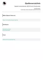 Vorschau - Anderer Materialtyp - Testversion digitaler Lehrerkalender 2023/24 (6 Std.) - Seite 1